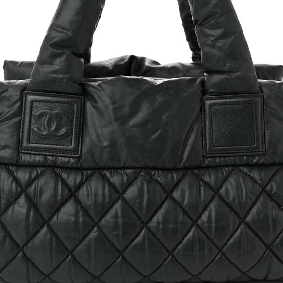 Chanel Nylon Coco Cocoon Zipped Tote #240142C10B - Picture 8 of 11
